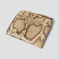Load image into Gallery viewer, HUF Fuck It Snakeskin Wallet Brown
