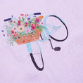 Load image into Gallery viewer, Skateboard Cafe Flower Basket T-Shirt Light Pink
