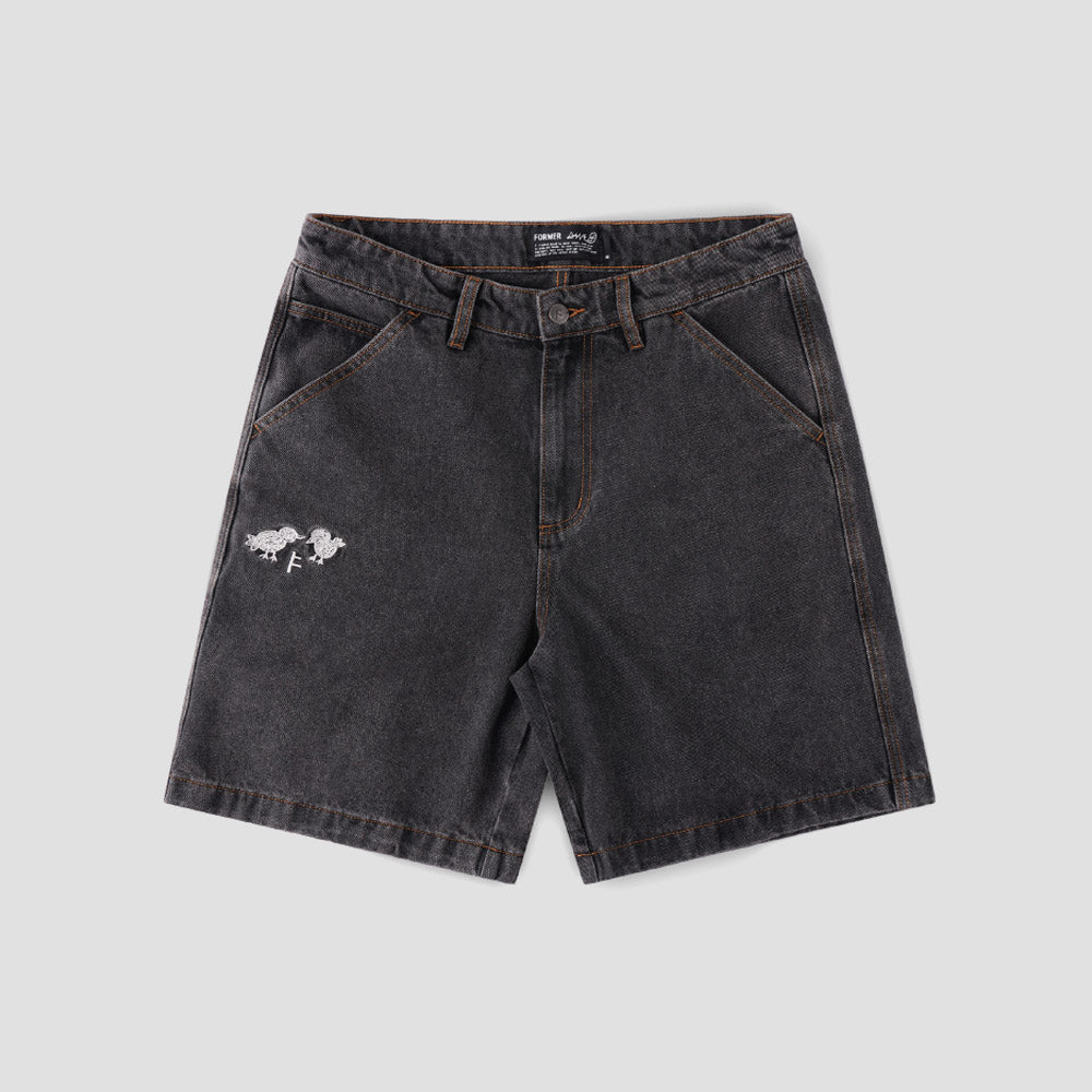 Former Dxd Reynolds 21 Denim Walkshort Washed Black