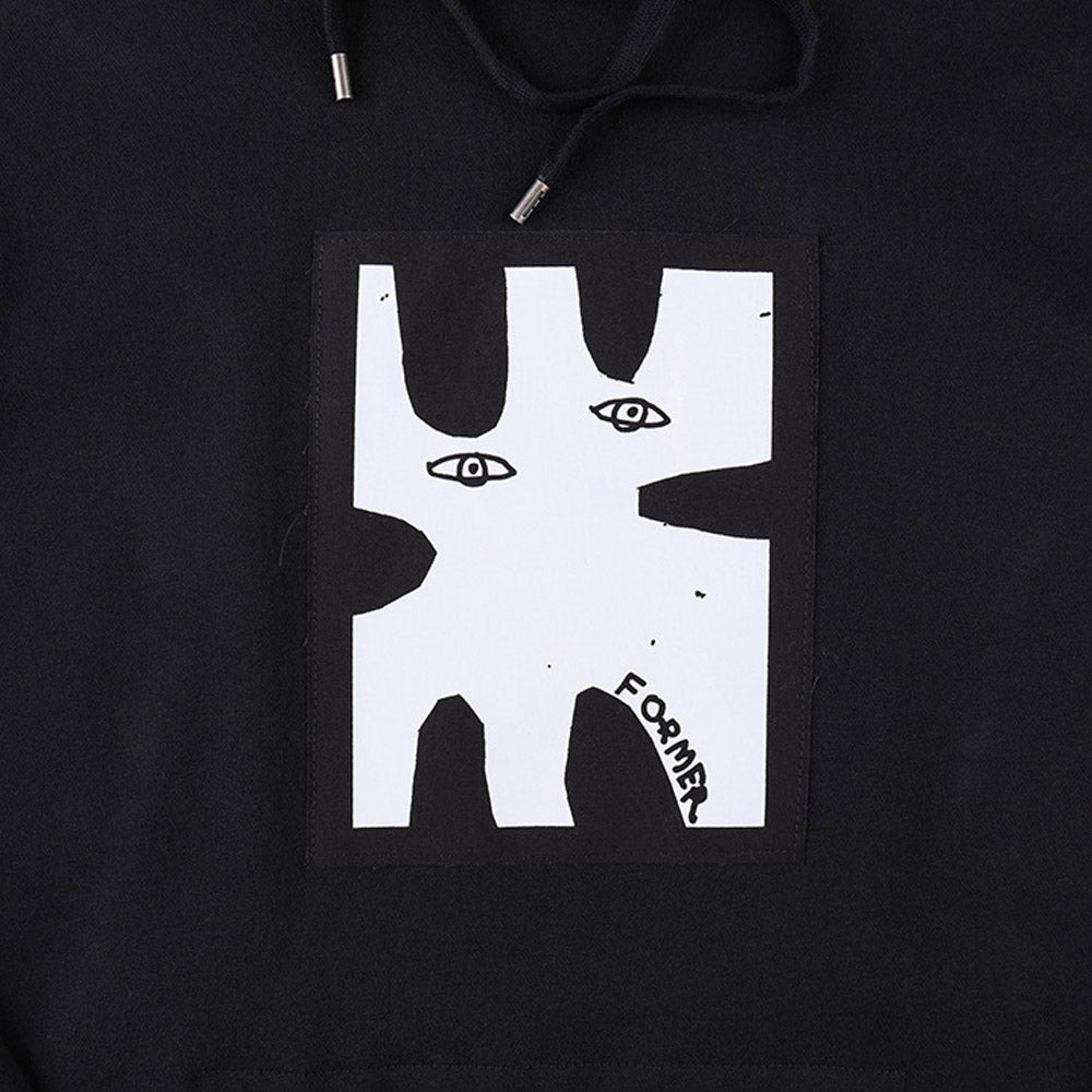 Former Enigma Patch Hood Black
