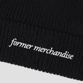 Load image into Gallery viewer, Former Folium Beanie Black

