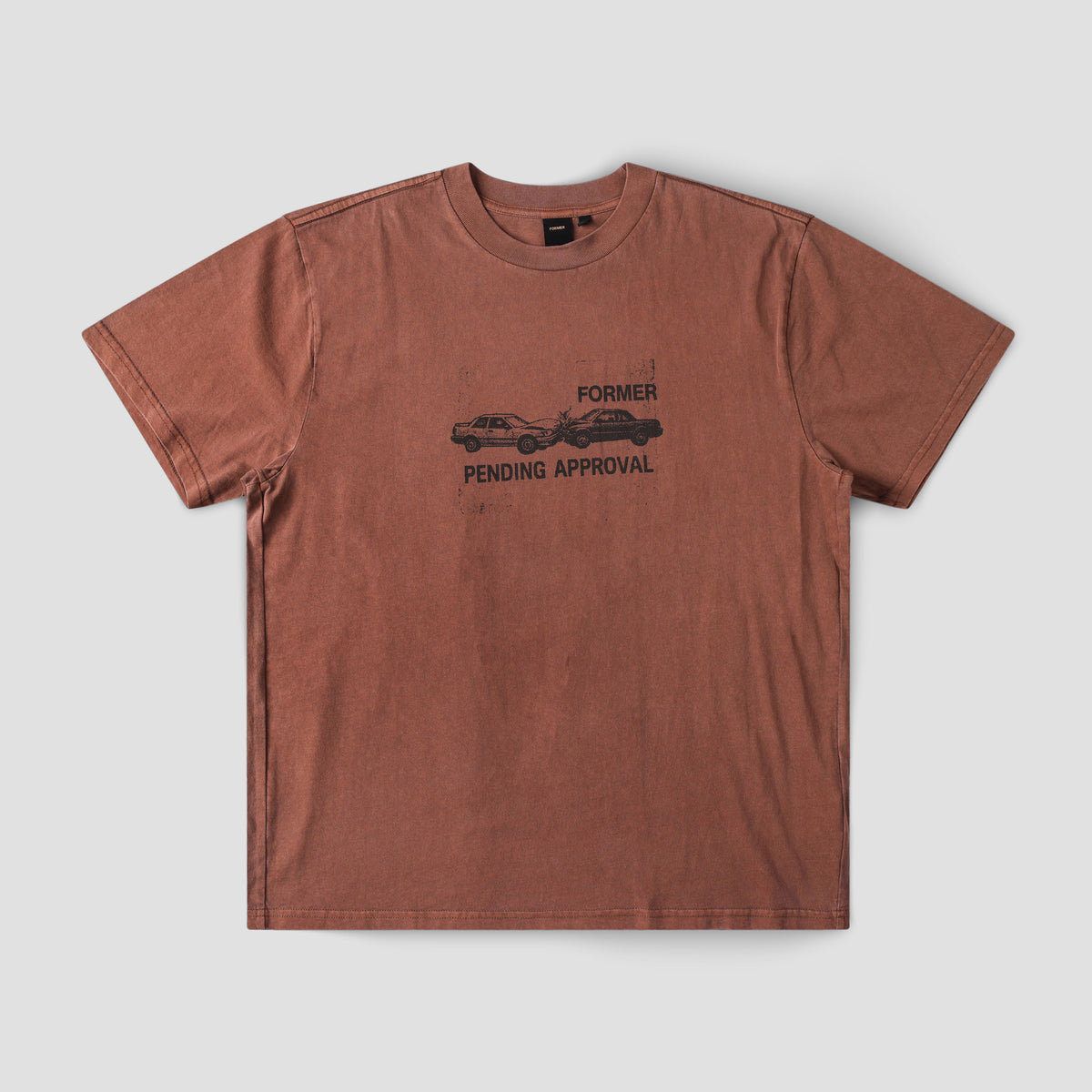 Former Fork In The Road T-Shirt Washed Bark