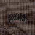 Load image into Gallery viewer, Former Vivian Check Shortsleeve Shirt Brown
