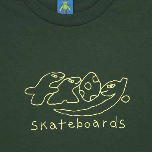 Frog Dino logo T-Shirt Forest