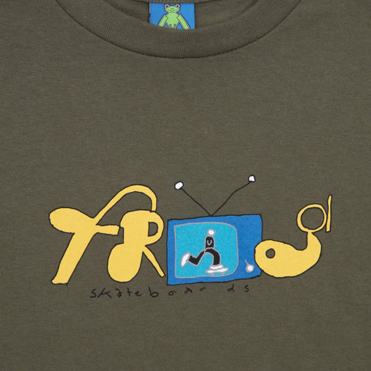 Frog Television T-Shirt Army