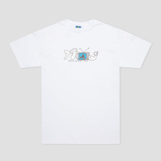 Frog Television T-Shirt White