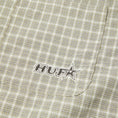 Load image into Gallery viewer, HUF Galaxy Plaid Shortsleeve Woven Top Stone
