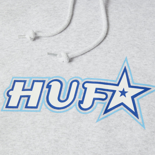 HUF Galaxy Pullover Hoodie Heather Grey
