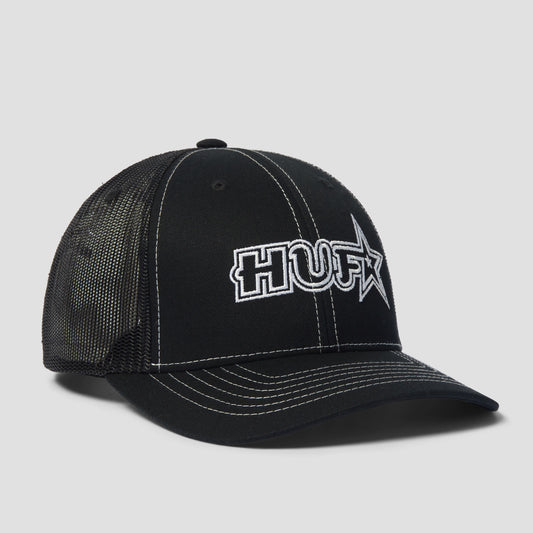 HUF Galaxy Trucker Hat Black