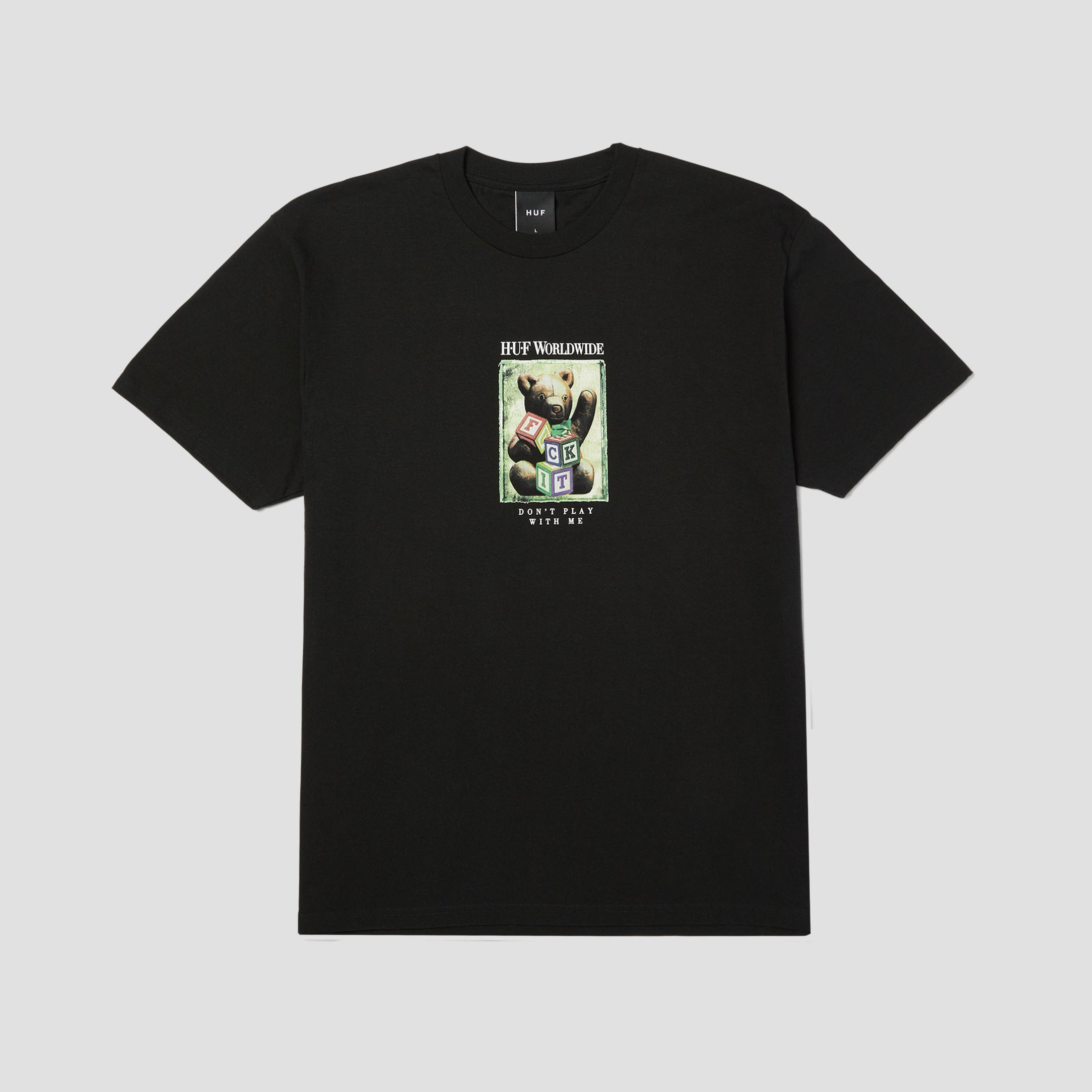 HUF Gift Bear T-Shirt Black