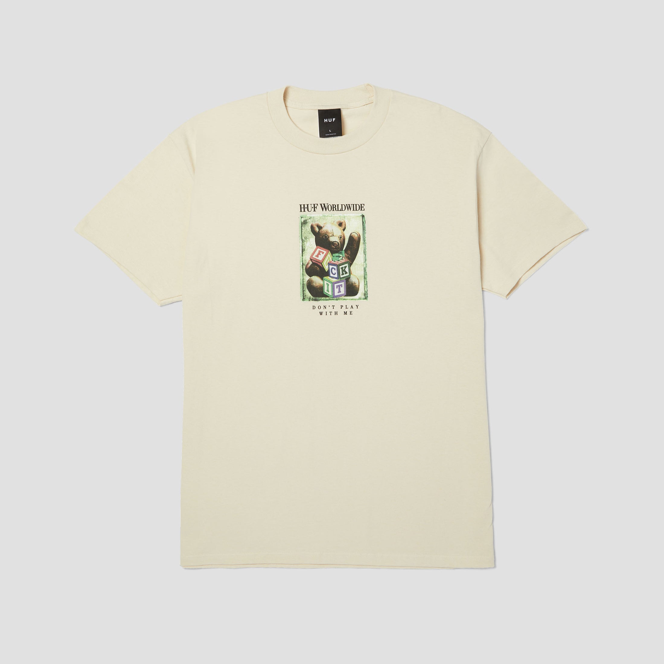 HUF Gift Bear T-Shirt Bleach