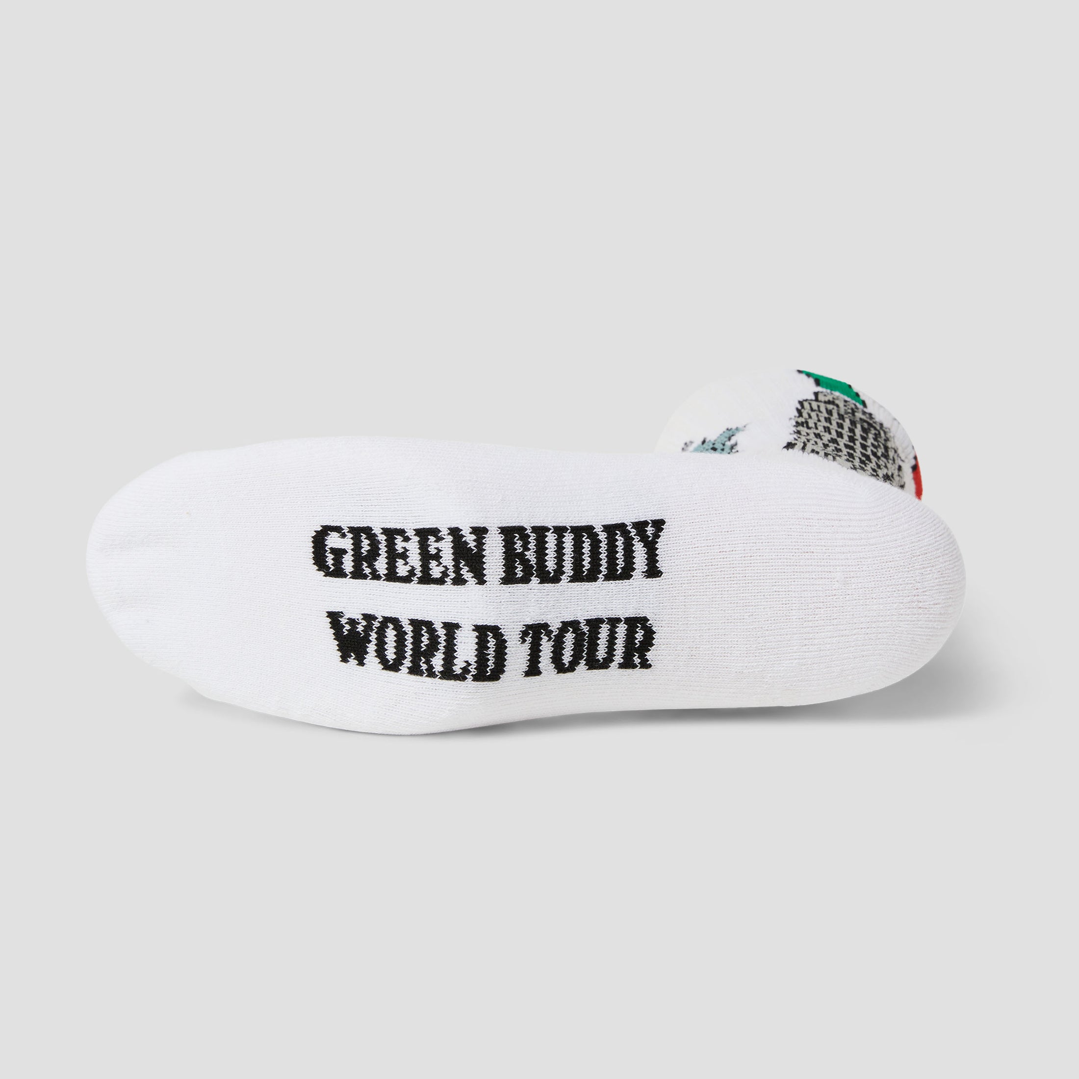 HUF Green Buddy Tourist Sock White