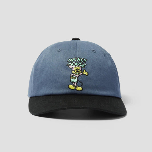 HUF x Mickey Mouse Greetings Snapback Charcoal