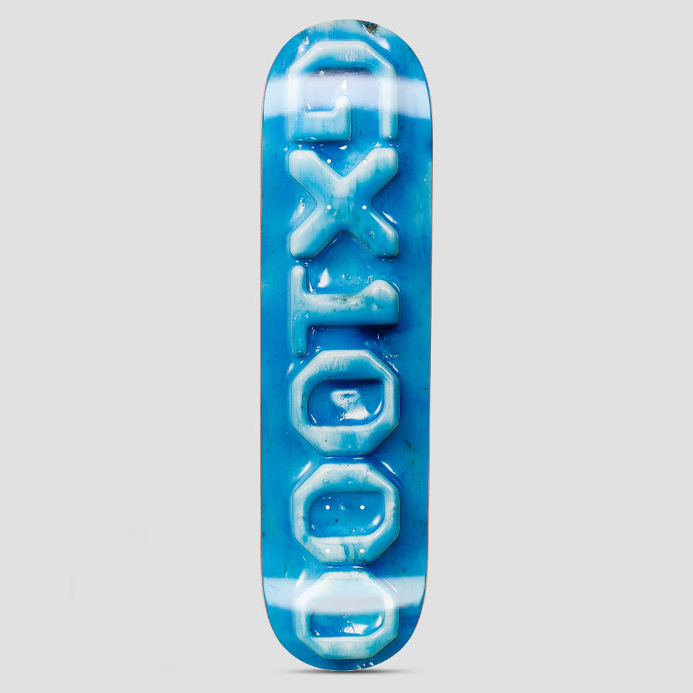 GX1000 8 Ceramic OG Logo Skateboard Deck Blue