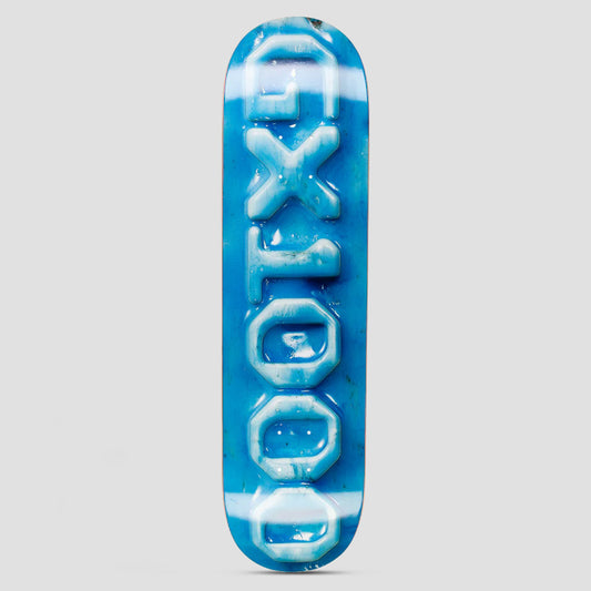GX1000 8 Ceramic OG Logo Skateboard Deck Blue