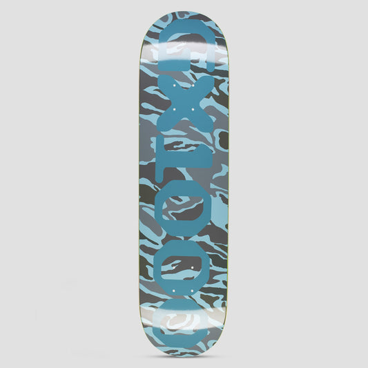 GX1000 8 OG Logo Camo Blue Skateboard Deck