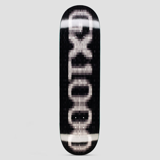 GX1000 8.5 OG Logo Blur Skateboard Deck Black