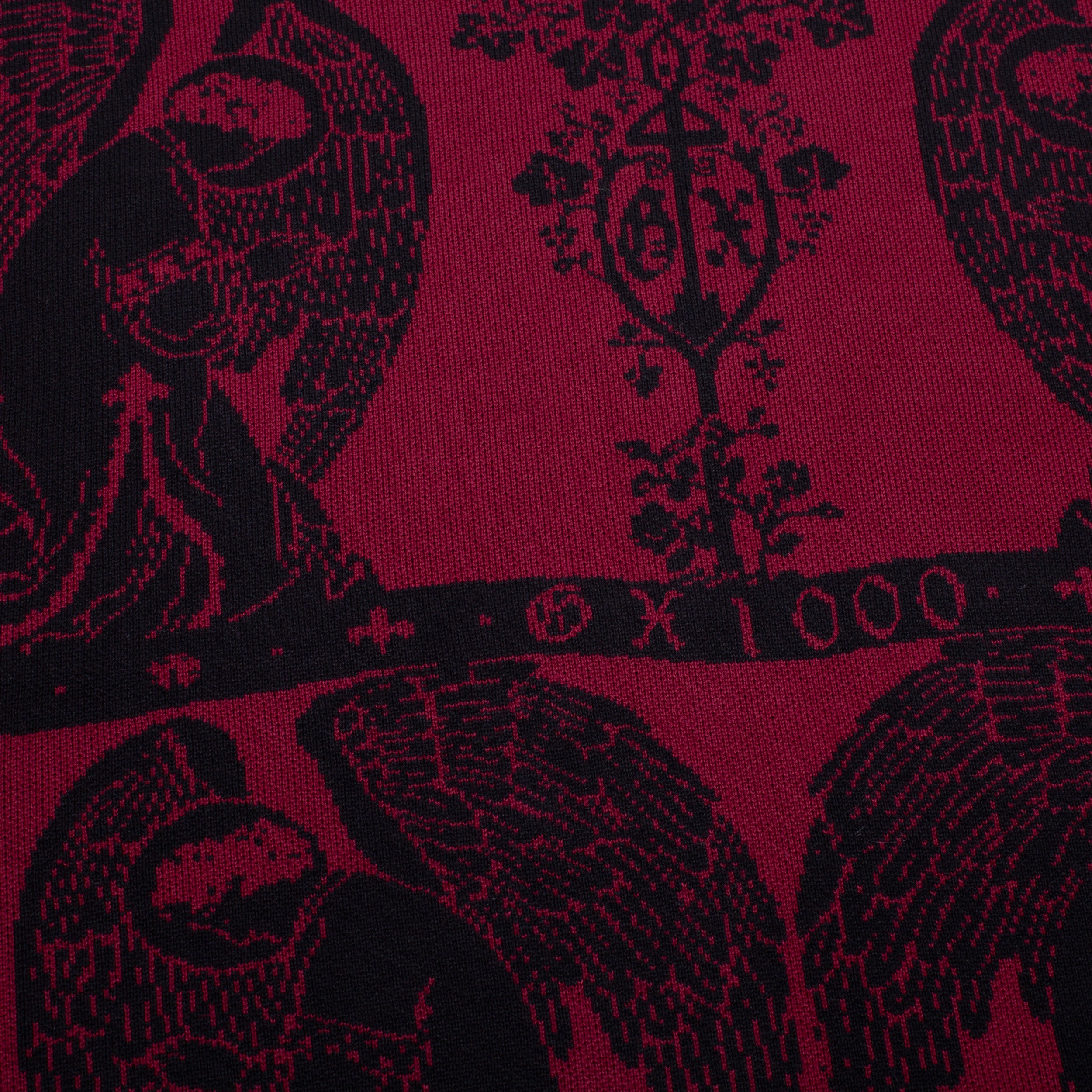 GX1000 Jacquard Knit Angel Sweater Black / Maroon – Slam City Skates