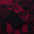 Load image into Gallery viewer, GX1000 Jacquard Knit Angel Sweater Black / Maroon
