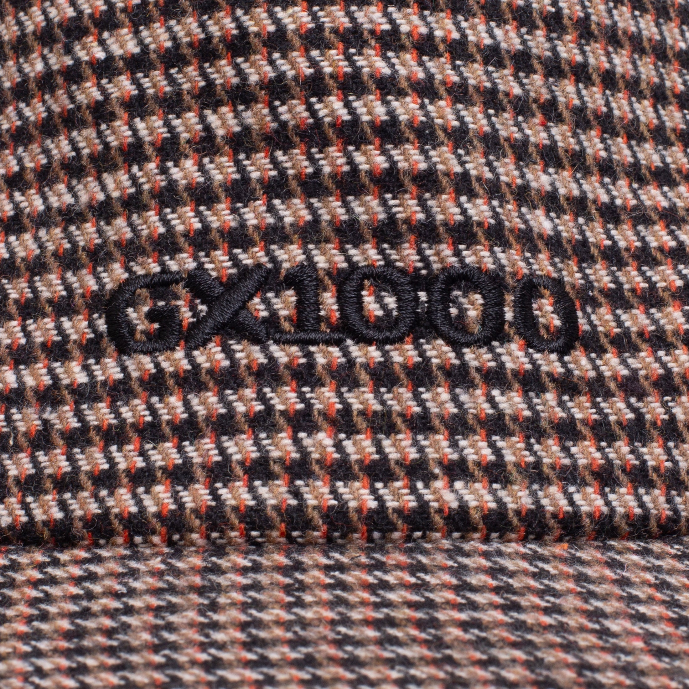 GX1000 Mini OG Logo Hat Houndstooth Brown / Black