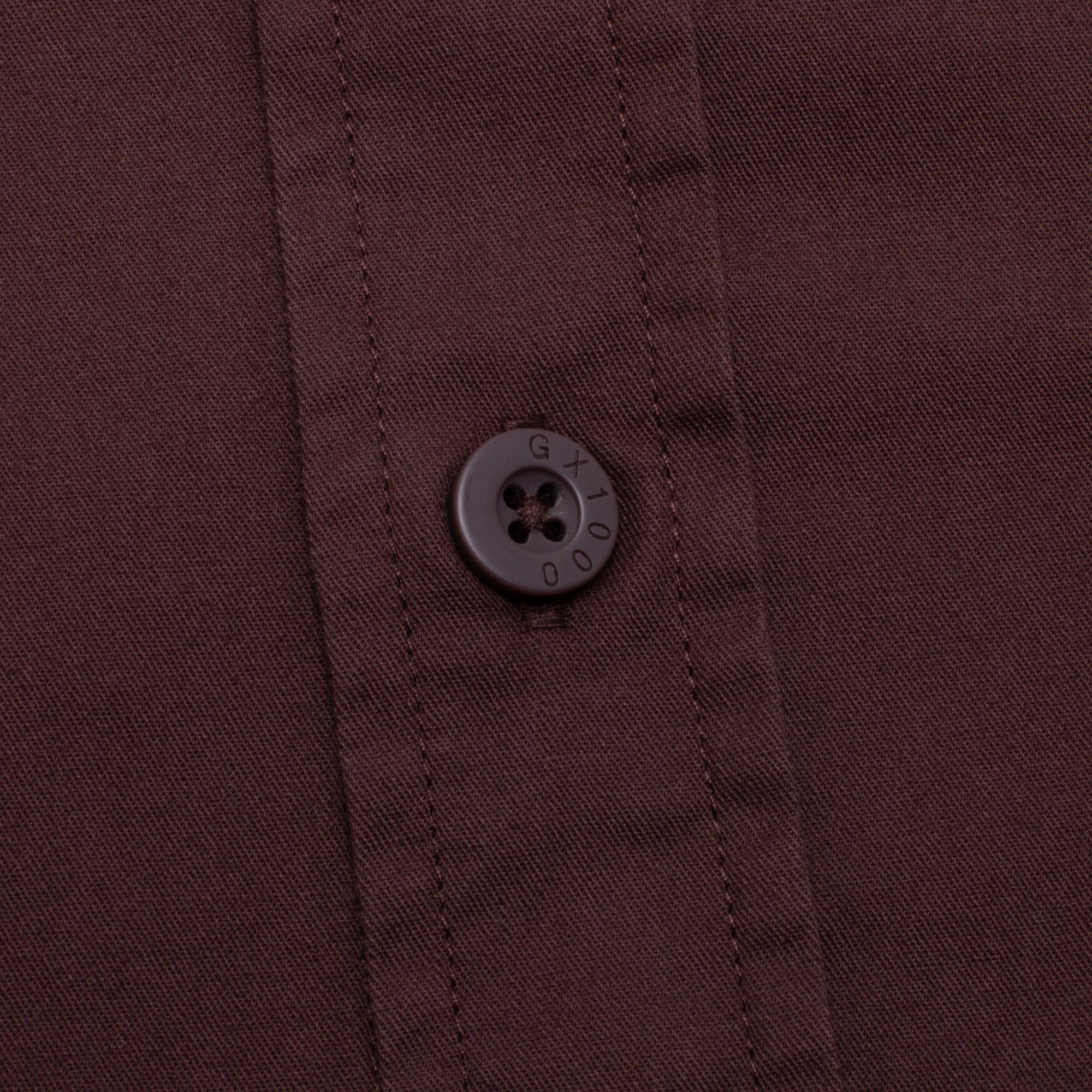 GX1000 Big Pocket Shortsleeve Button Down Shirt Brown