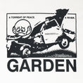 Load image into Gallery viewer, Garden Skateboards Duel T-Shirt Off White / Black
