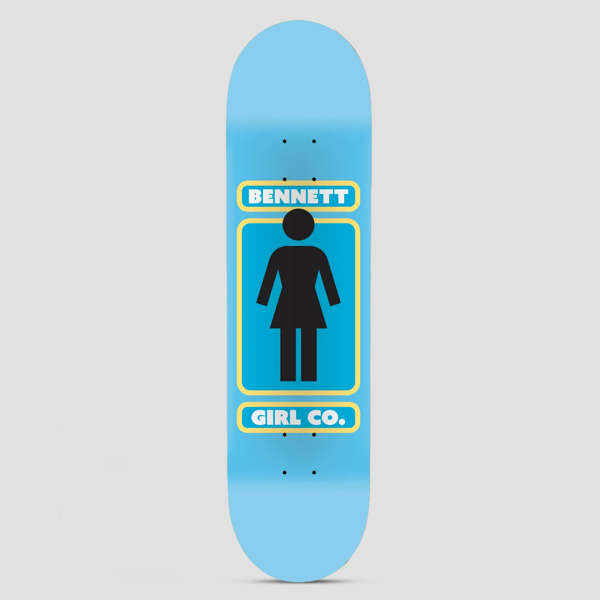 Girl 8.25 93 Til Niels Bennett Skateboard Deck Blue