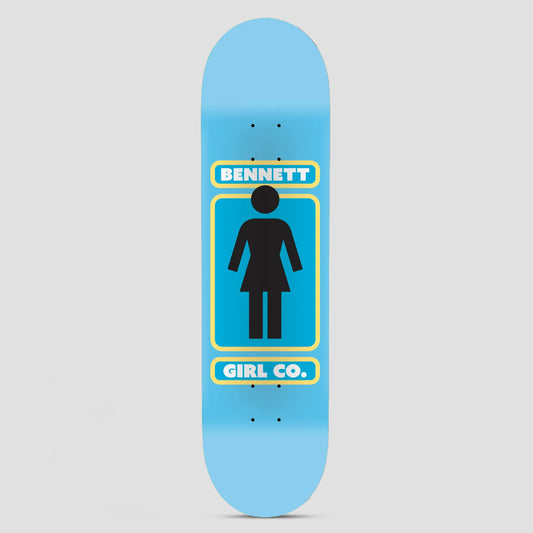 Girl 8.25 93 Til Niels Bennett Skateboard Deck Blue