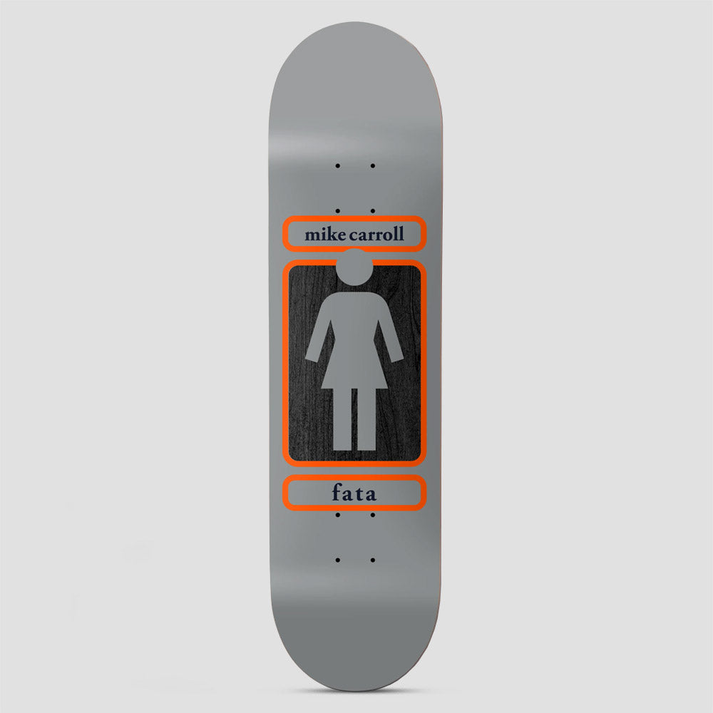 Girl 8.375 Mike Carroll 93 Til Skateboard Deck Grey