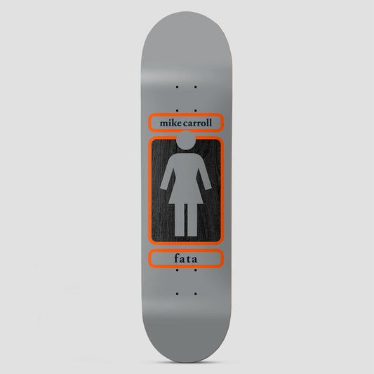 Girl 8.375 Mike Carroll 93 Til Skateboard Deck Grey
