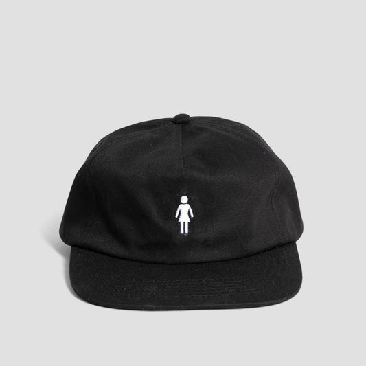 Girl OG Micro Embroidered Cap Black