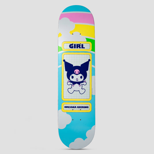Girl x Hello Kitty 8.0 Geering Hello Kitty Rainbow Skateboard Deck