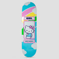 Load image into Gallery viewer, Girl x Hello Kitty 8.5 Carroll Hello Kitty Rainbow Skateboard Deck
