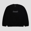 Load image into Gallery viewer, HUF H Dot Polar Fleece Crew Black

