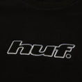 Load image into Gallery viewer, HUF H Dot Polar Fleece Crew Black
