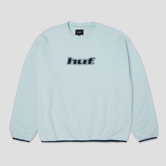 HUF H Dot Polar Fleece Crew Sky