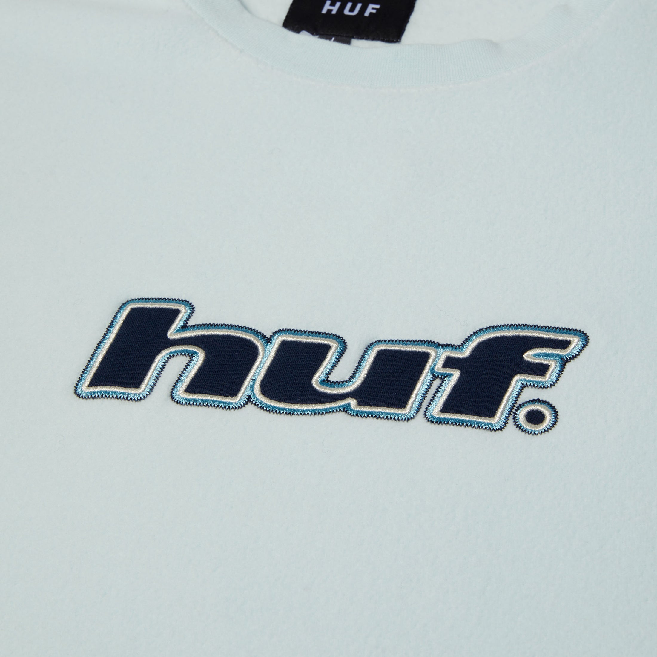 HUF H Dot Polar Fleece Crew Sky