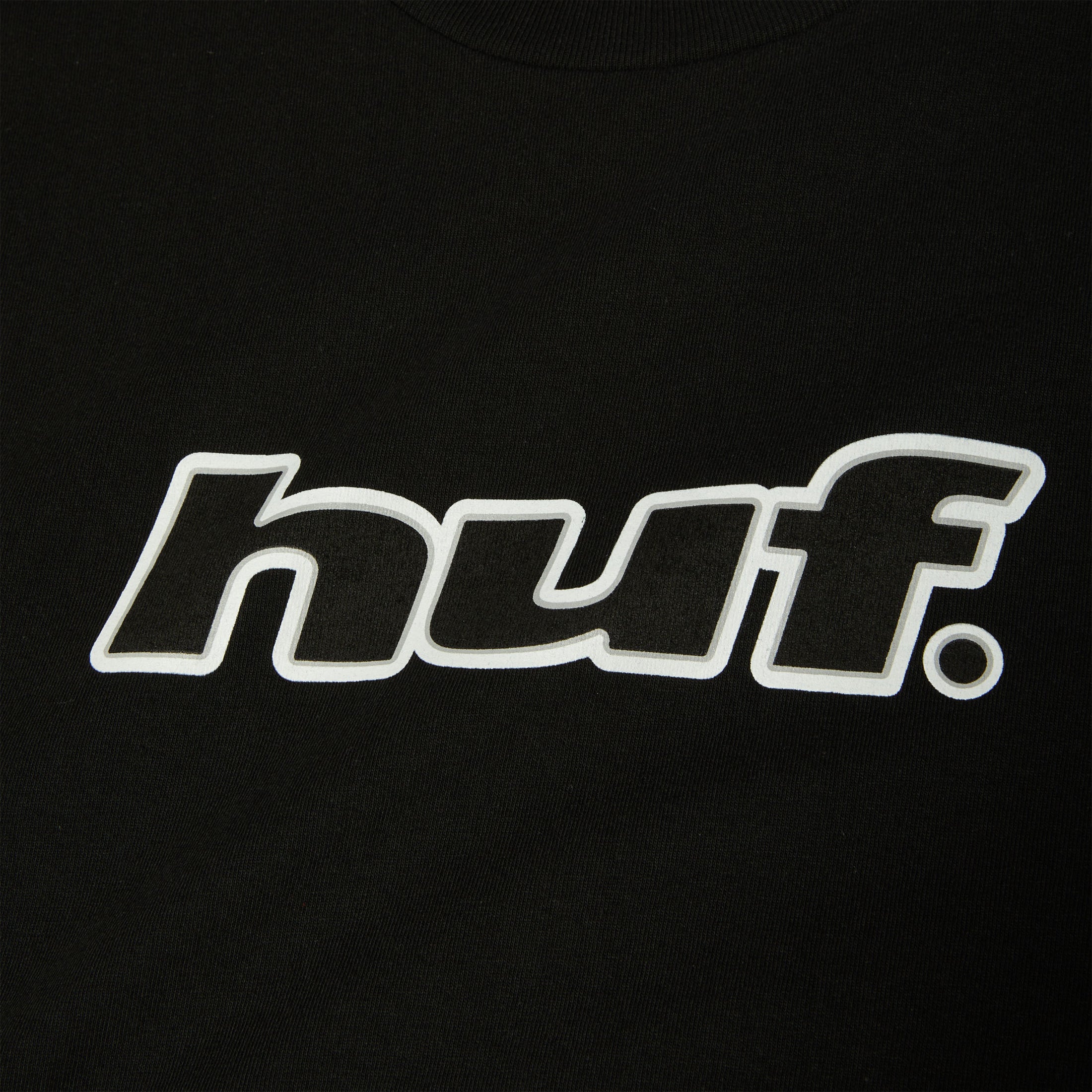 HUF H Dot T-Shirt Black