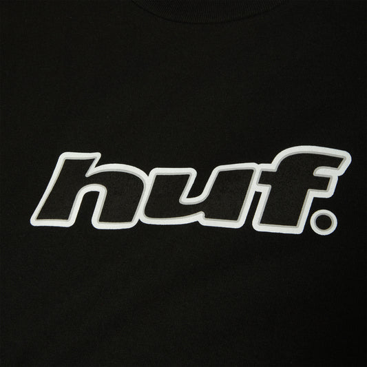 HUF H Dot T-Shirt Black