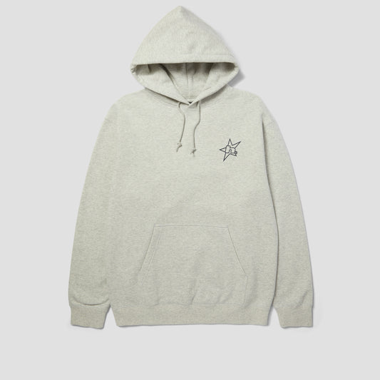 HUF H Star Logo Hood Ash