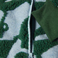Load image into Gallery viewer, HUF H Star Repeat High Pile Jacket Ice Blue
