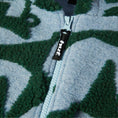 Load image into Gallery viewer, HUF H Star Repeat High Pile Jacket Ice Blue
