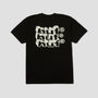 HUF Hand Stacked T-Shirt Black
