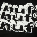 Load image into Gallery viewer, HUF Hand Stacked T-Shirt Black
