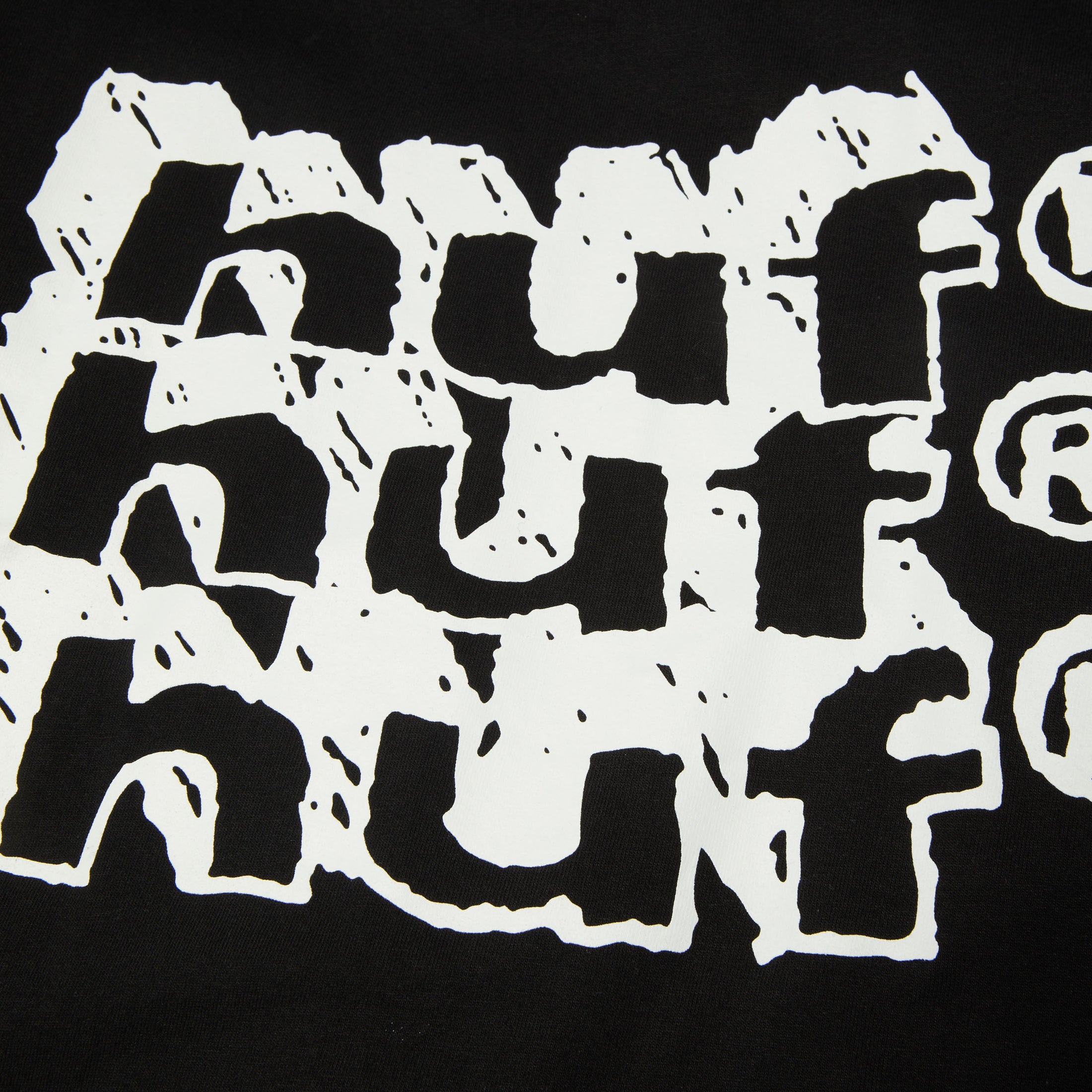 HUF Hand Stacked T-Shirt Black