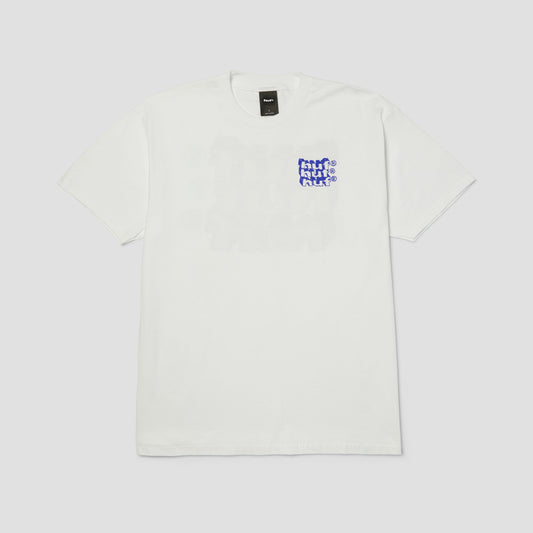 HUF Hand Stacked T-Shirt White