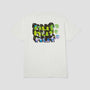 HUF Hand Stacked T-Shirt White
