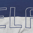 Load image into Gallery viewer, Helas Negative Crewneck Heather Grey/Navy
