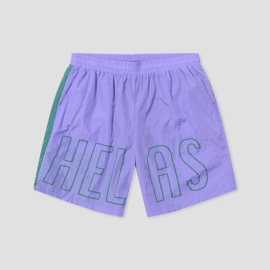 Helas Negative Swim Short Purple/Green