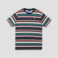 Load image into Gallery viewer, Helas Rayures T-Shirt Green/Black
